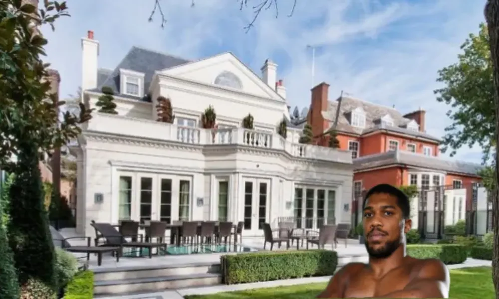 Anthony Joshua House — a £25M luxury mansion in St John's Wood, London, with 7 bedrooms and private gym