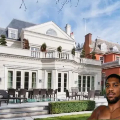 Anthony Joshua House — a £25M luxury mansion in St John's Wood, London, with 7 bedrooms and private gym