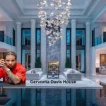 Modern exterior of the Gervonta Davis House in a gated Florida community