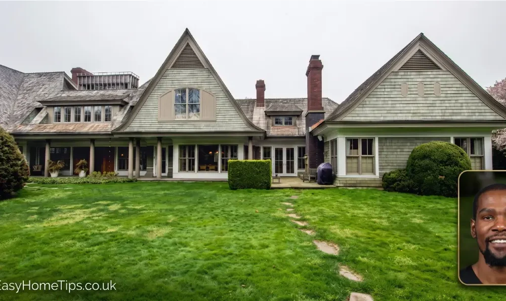 Kevin Durant house exterior view in Hidden Hills California luxury estate