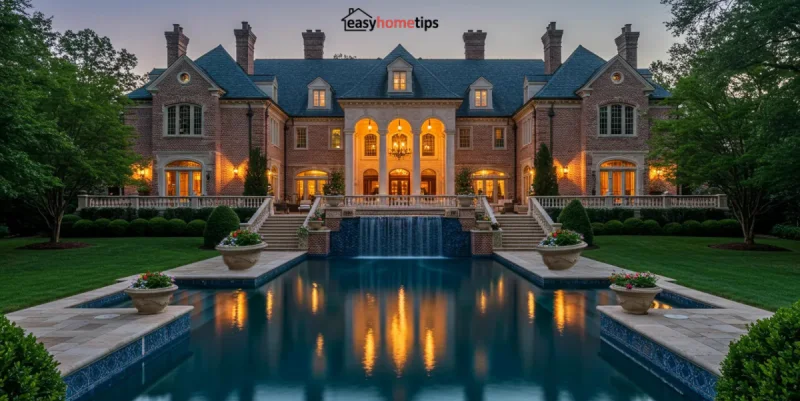 Luxury Amenities of Gabriel Swaggart House with elegant architecture and a beautifully designed luxury home exterior