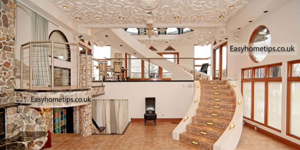 Pedro Pascal House interior showing modern living room with natural light, neutral furniture, and contemporary California design