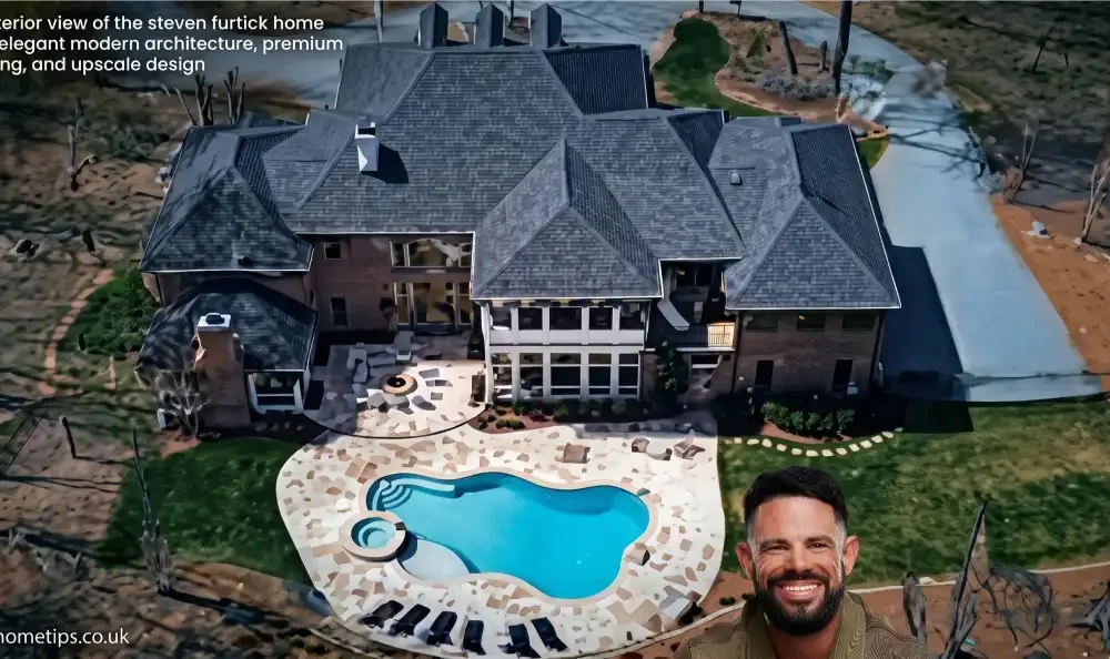 Luxury exterior view of the steven furtick home featuring elegant modern architecture, premium landscaping, and upscale design.