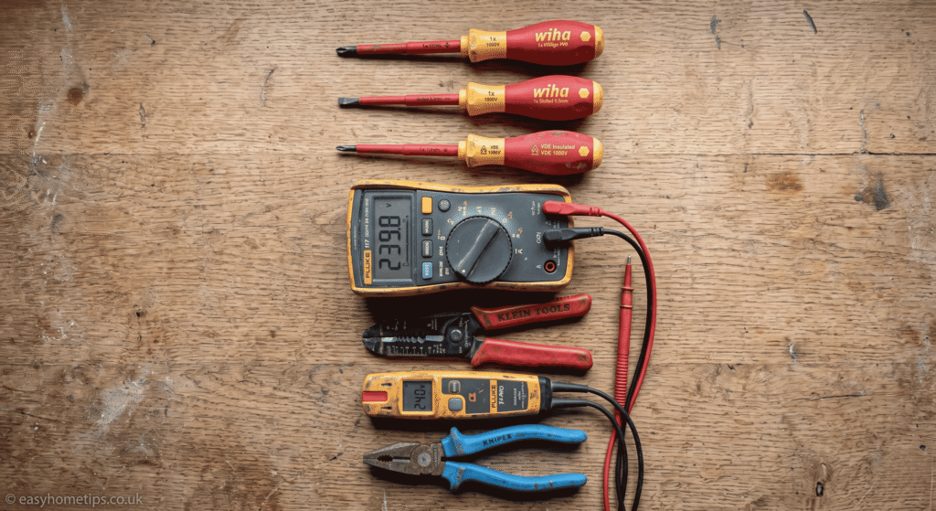electrical tools multimeter voltage tester wire stripper