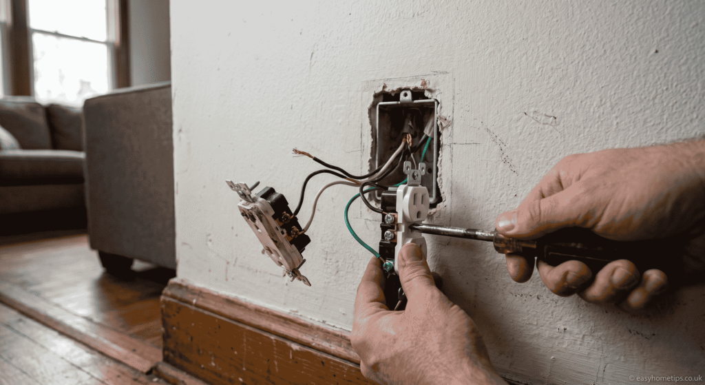 how to replace electrical outlet wiring correctly