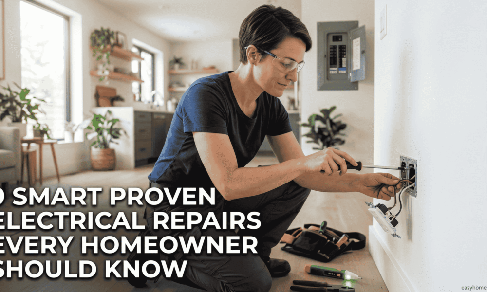 electrical repairs in the home​