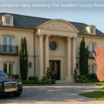 Aaron Gordon house exterior view showing the modern luxury home in Denver Colorado