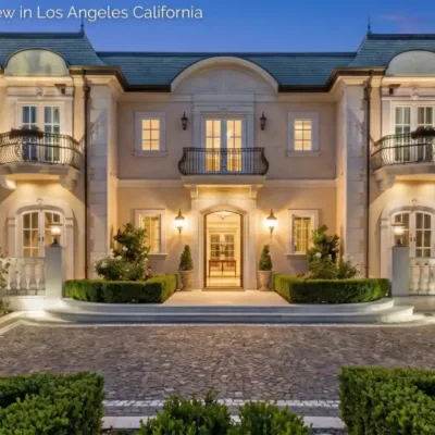 Bobby lee house exterior view in Los Angeles California