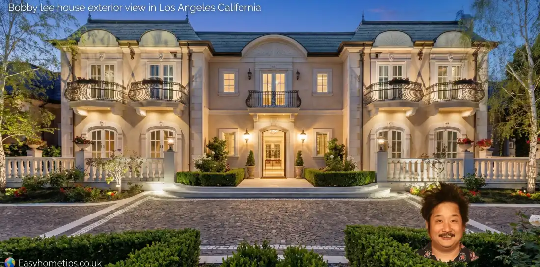 Bobby lee house exterior view in Los Angeles California
