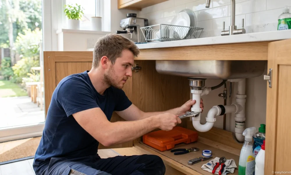 How to Install a Kitchen Sink Drain Pipe in 6 Steps | DIY Guide
