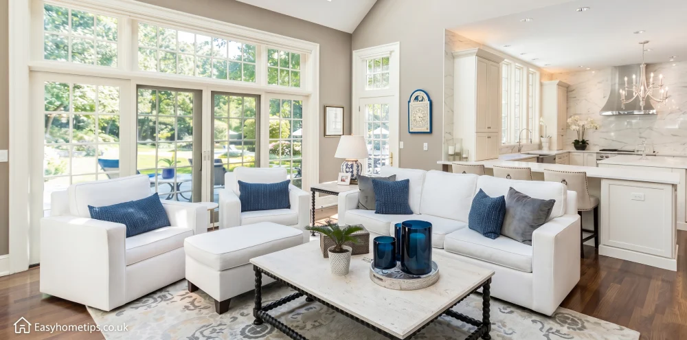 Modern luxury mansion exterior featured in Inside the Travis Kelce Home: A Closer Look, showcasing elegant design and curb appeal.