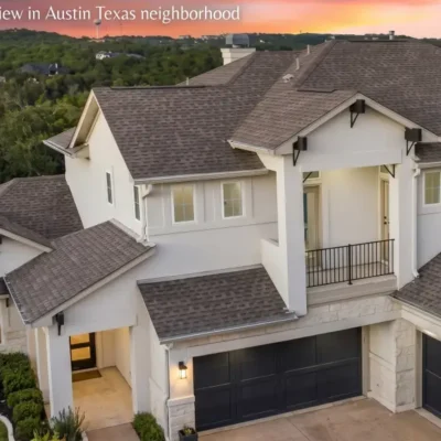 Shane Gillis house exterior view in Austin Texas neighborhood