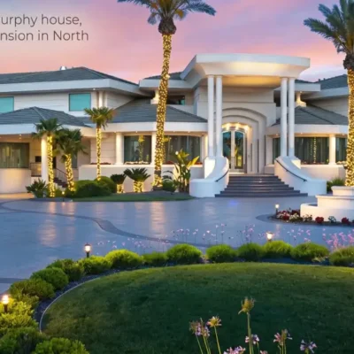 Aerial view of the Eddie Murphy house, a Mediterranean-style mansion in North Beverly Park, Beverly Hills