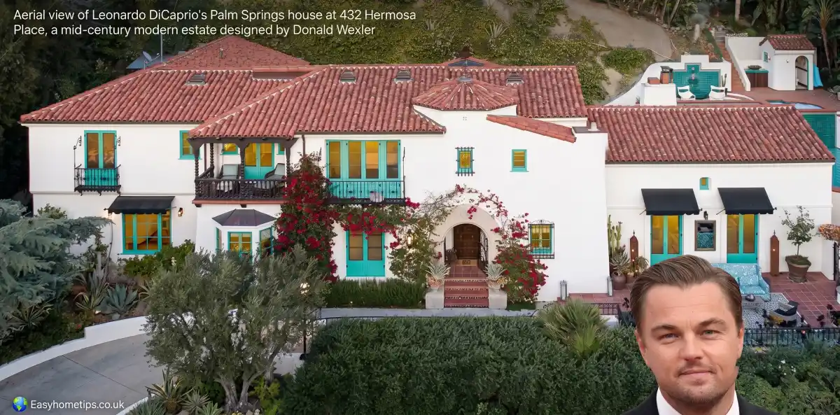 Leonardo DiCaprio House exterior showcasing luxurious architecture and stunning celebrity real estate features.