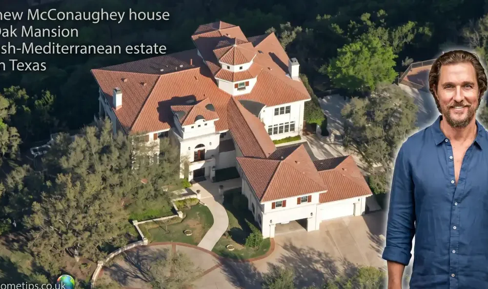 Matthew McConaughey house Old Oak Mansion Spanish-Mediterranean estate Austin Texas
