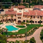 Will Smith house aerial view of the 150-acre Calabasas California estate