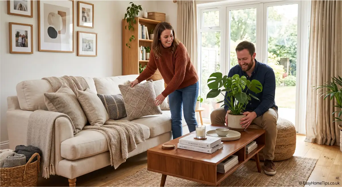 Home decor ideas TheHomeTrotters cozy living room